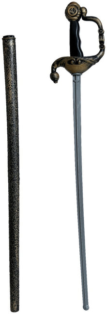 Falskt svärd med slida 66cm
