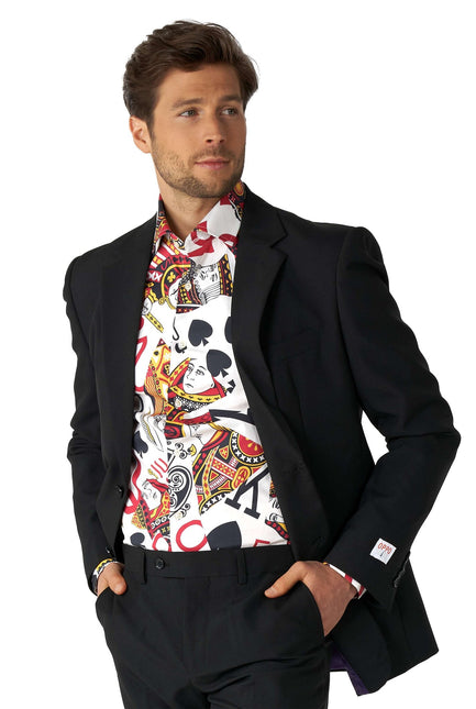 Casino Spelkort Skjorta Herr <tc>OppoSuits</tc>