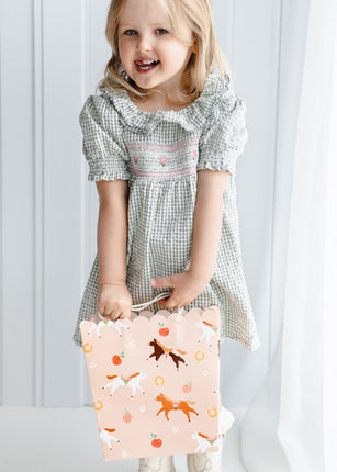 Hästhandväska Rosa 23cm