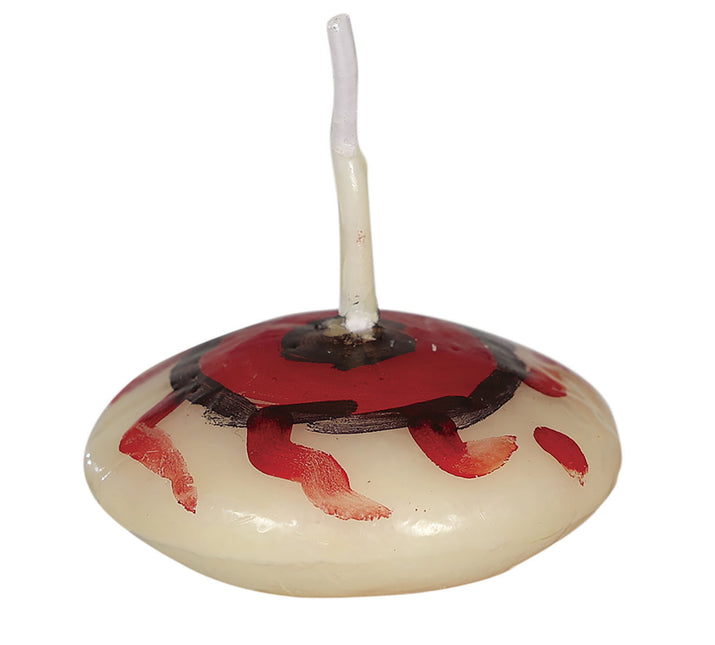 Halloween-bordsdekoration Flytande ögonljus