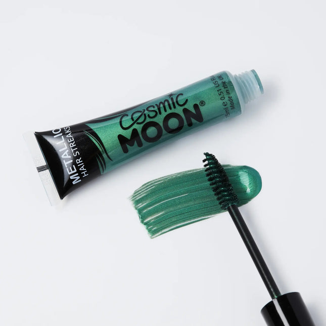 Cosmic Moon Metalliska hårstrån Grön 15ml