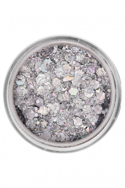 PXP Pressad Chunky Glitter Creme Lucky Silver 10ml