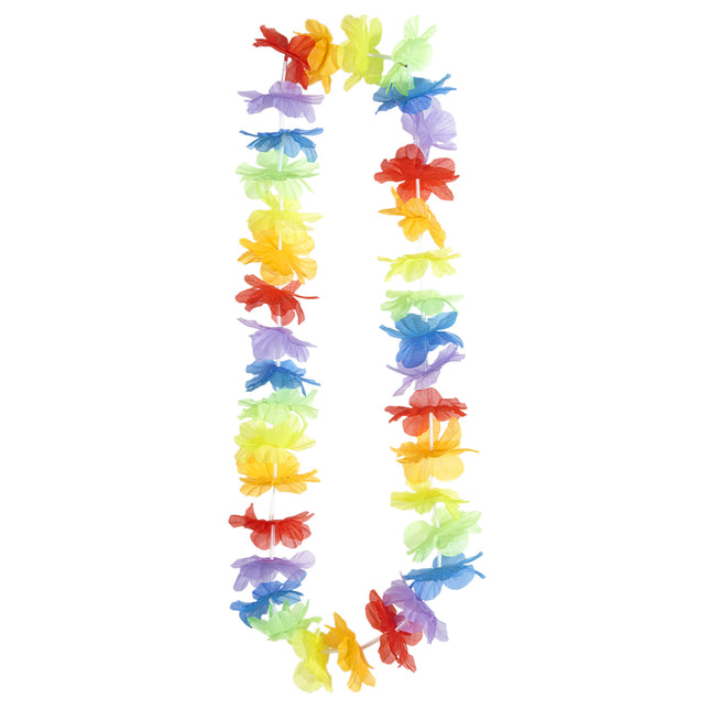 Färgad Hawaii-krans