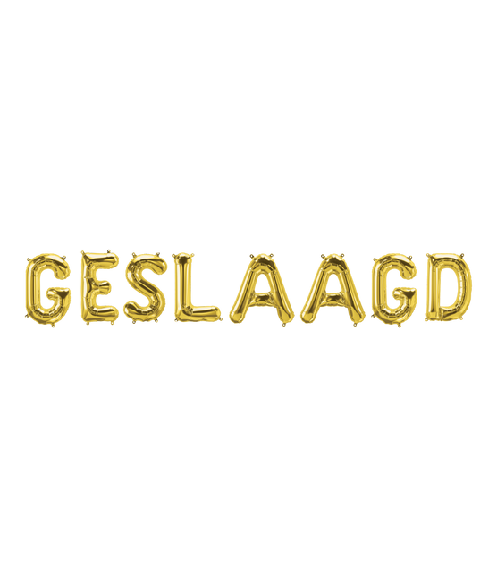 Guldballonger Set Framgångsrikt 1,9 m