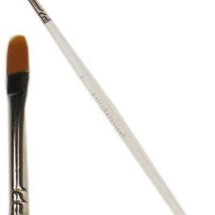 PXP Schminkborste platt + rund topp 6mm