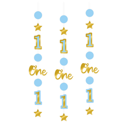 1 år hängande dekoration Pojke