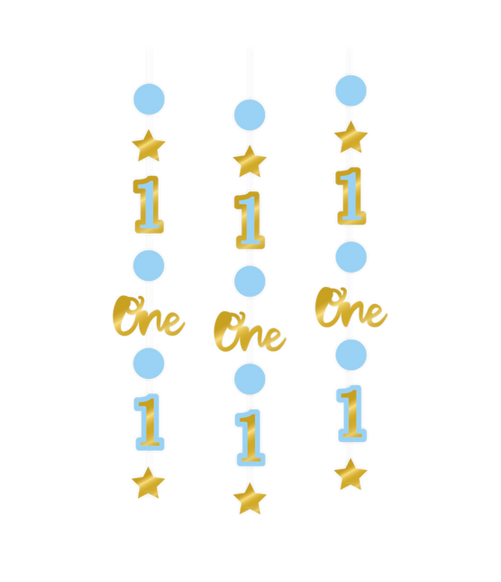 1 år hängande dekoration Pojke