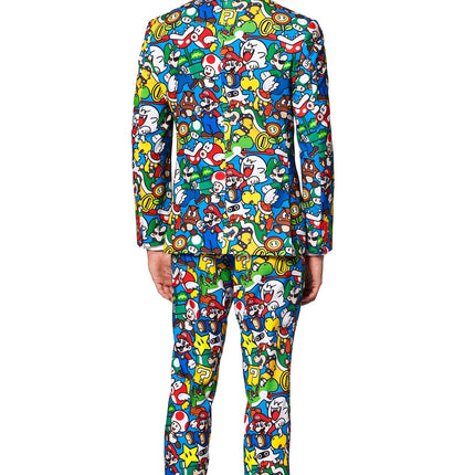 Super Mario kostym för män <tc>OppoSuits</tc>