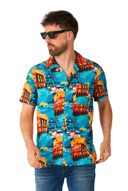 IT Kortärmad skjorta för män <tc>OppoSuits</tc>