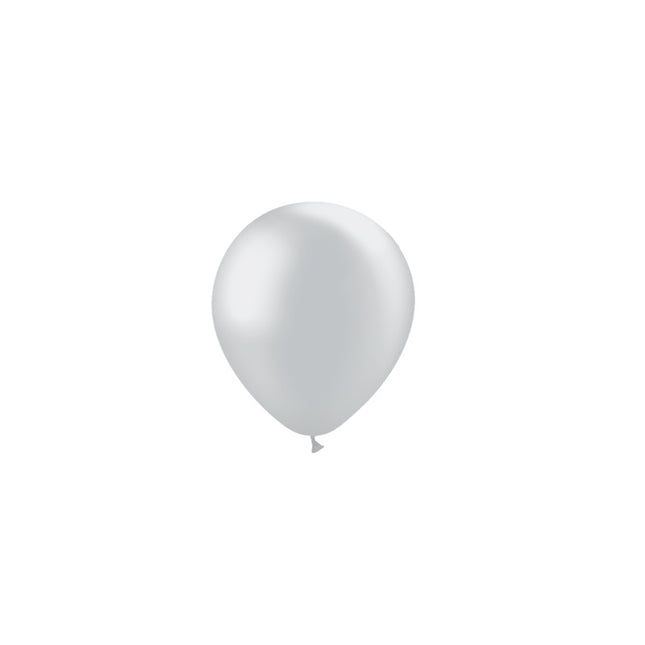 Silver Ballonger Metallic 13cm 100st