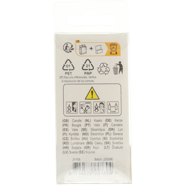 Ljus Simply Chic Silver Figur 9