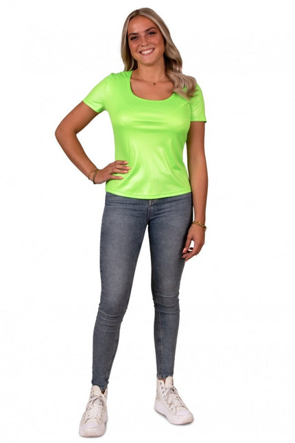 T-shirt Ladies Neon Green