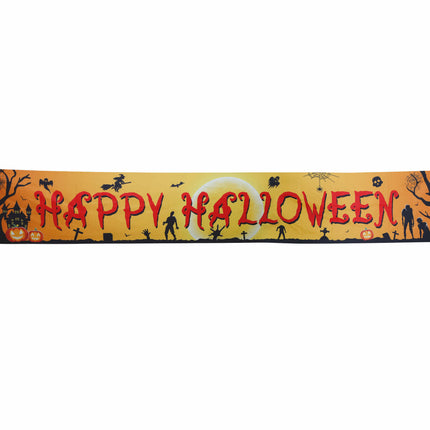 Halloween-banner Happy Halloween 2,9 m