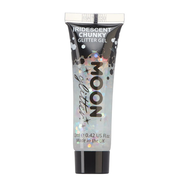 Moon Glitter Iridescent Chunky Glitter Gel Vit 12ml