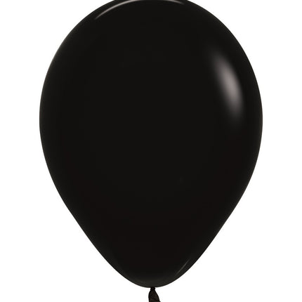 Ballonger Svart 25cm 100st
