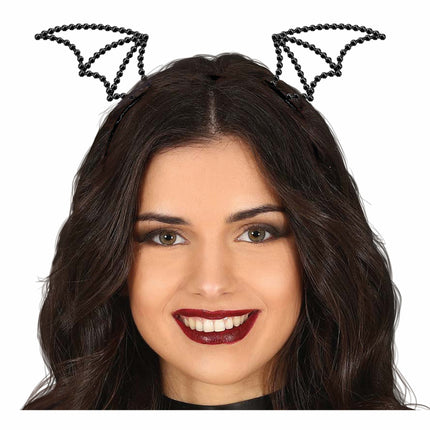 Halloween hårband fladdermus