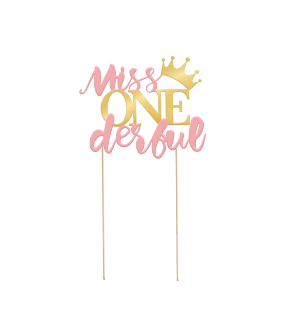 Miss Wonderful Tårtspets