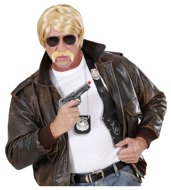 Grå låtsaspistol 19 cm