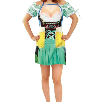 Oktoberfest Dirndl Förkläde Kvinna