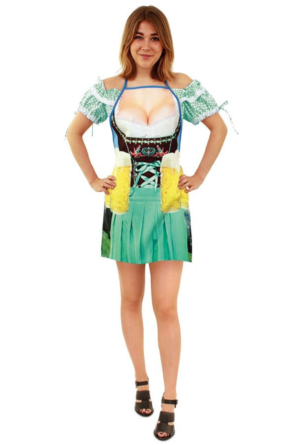 Oktoberfest Dirndl Förkläde Kvinna