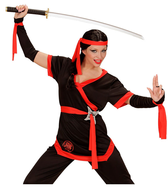 Svart silver falskt svärd 1,07 m