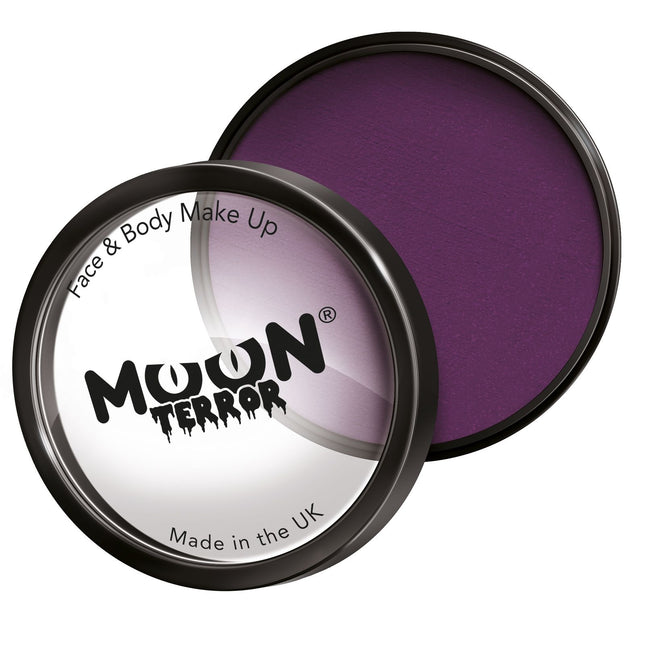 Moon Terror Halloween Pro Ansiktsfärg Giftlila 36g