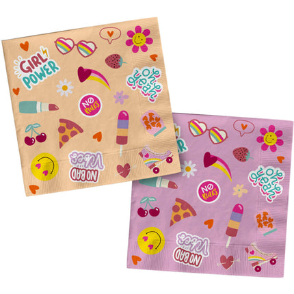 Emoij Servetter 33cm 20st