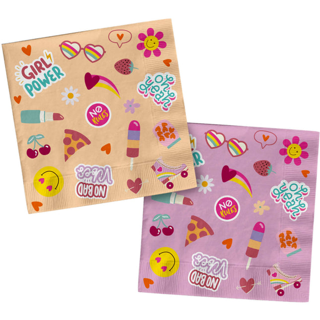 Emoij Servetter 33cm 20st