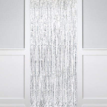 Dörrgardin Silver Metallic 2m