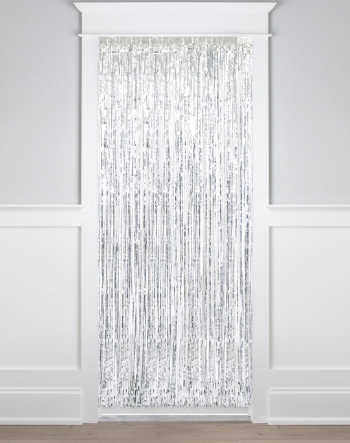 Dörrgardin Silver Metallic 2m