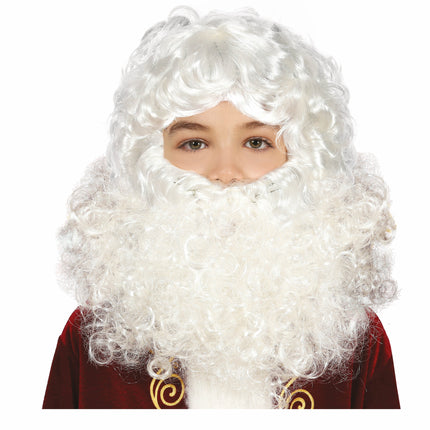 Jultomten Peruk Barn 2 delar