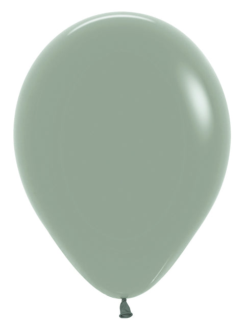 Ballonger Pastell Dusk Laurel Green 30cm 50st