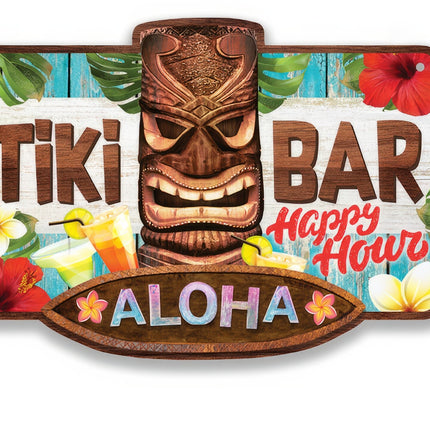 Hawaii Tallrik Tiki Bar 35cm