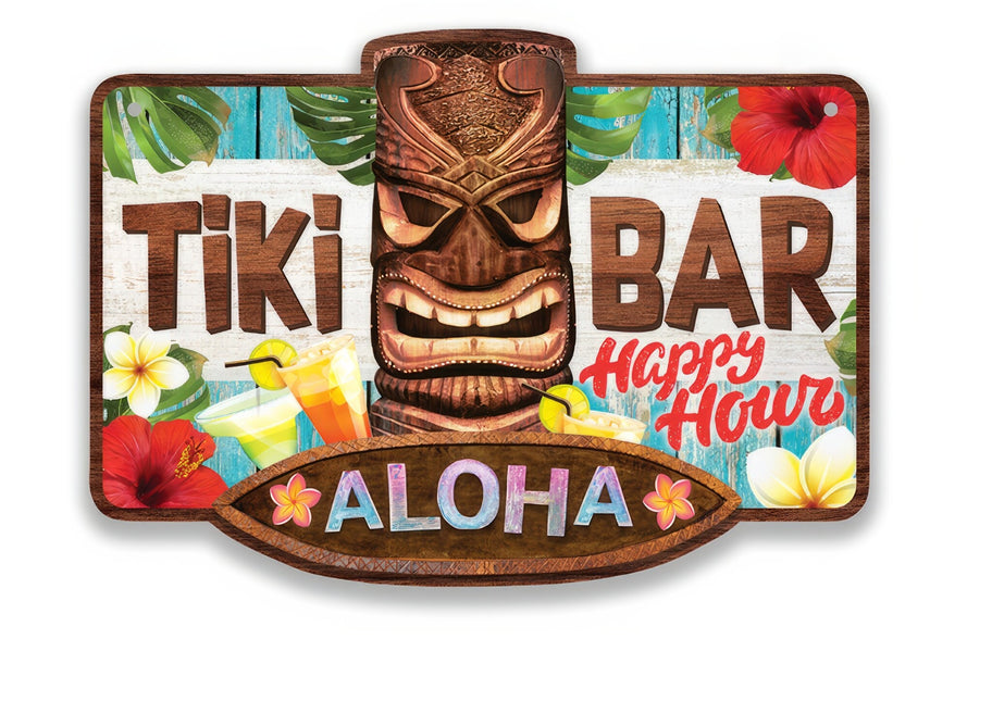 Hawaii Tallrik Tiki Bar 35cm