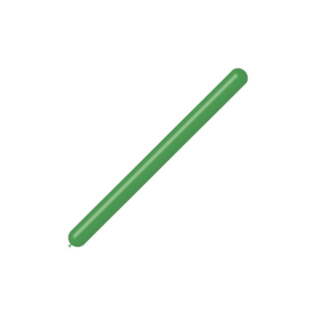 Gröna modelleringsballonger 7,5cm 150cm 100st