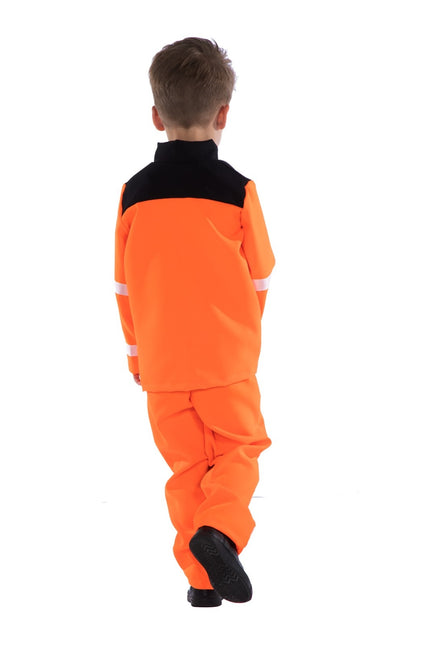 Vägarbetare Kostym Pojke