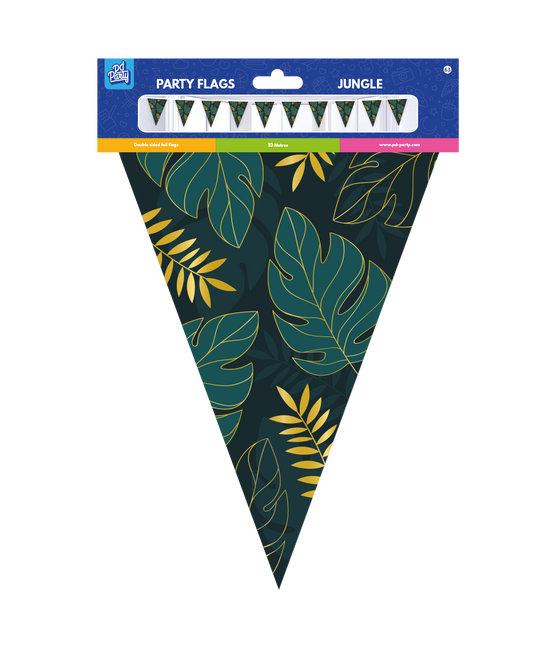 Grön bladgirlang 10m