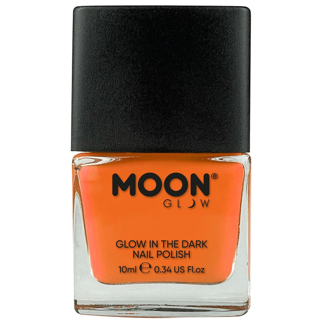 Moon Glow Glow Glow in the Dark Nagellack Orange 14ml