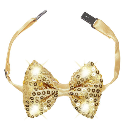 Guldbåge paljetter med ljus