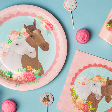 Häst Servetter 16cm 16st
