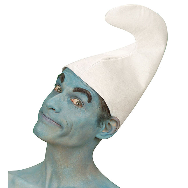Smurfarna hatt vit