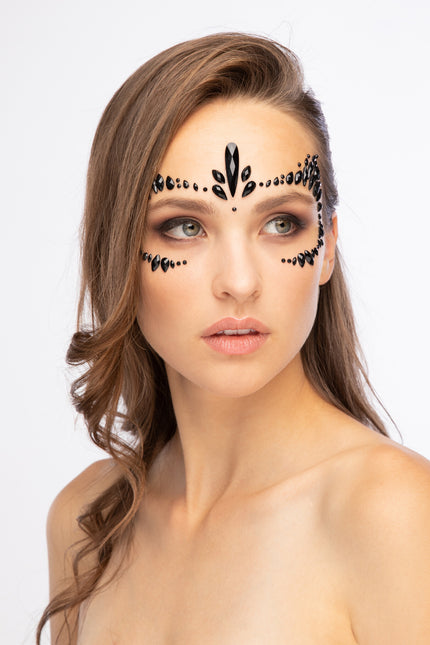 Moon Terror Halloween Ansiktssmycken Feisty Feline