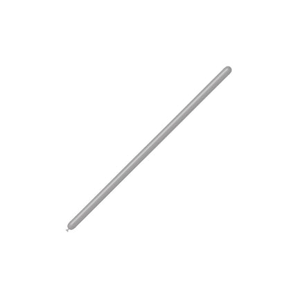 Grå modelleringsballonger 2,5cm 150cm 100st