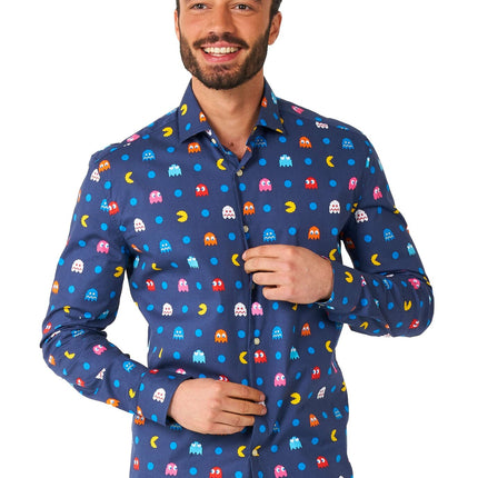 Pixel PAC-MAN Skjorta Herr <tc>OppoSuits</tc>