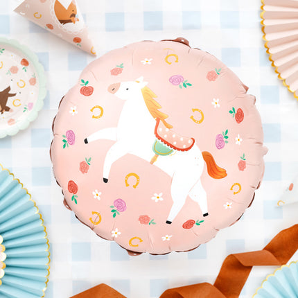 Häst Helium Ballong Tom 45cm