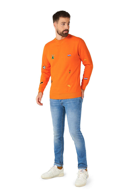 Orange Holland Hup Tröja Herr <tc>OppoSuits</tc>