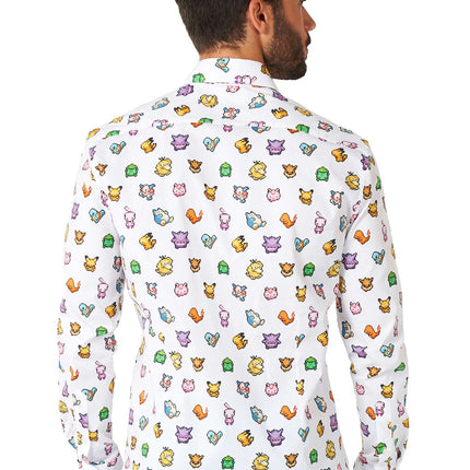 Pixel Pokémon Skjorta Herr <tc>OppoSuits</tc>