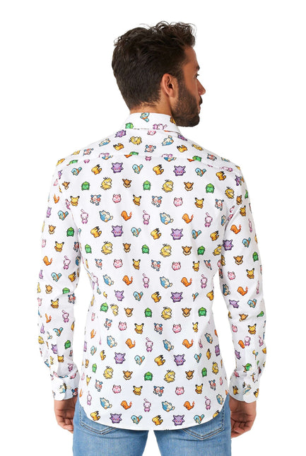 Pixel Pokémon Skjorta Herr <tc>OppoSuits</tc>
