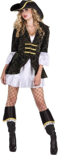 Piratdräkt Dam Svart