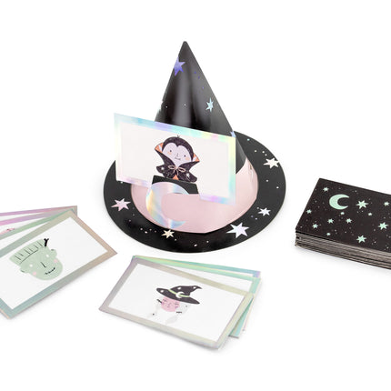 Halloween-kortspel Vem är jag 46 delar